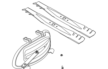 General Assembly Diagram and Parts List for 19A70029100 42Inch-RZTS Cub Cadet Lawn Tractor